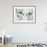 Marsden Abstract Artwork Framed W Glass Front 80x60cm