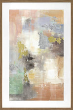 Hudson Abstract Artwork Framed W Glass Front 80x120cm