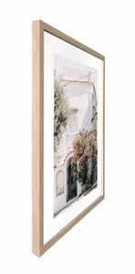 Italian Dreams Artwork Framed W Glass Front 60x80cm