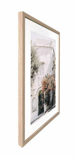 Italian Dreams Artwork Framed W Glass Front 60x80cm - Side View