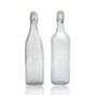 bulk 12 Clear Water Bottle Clip Top 1Lt 2 Assorted