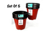 bulk 120 Xsmall Garden Planter Pots 15cm