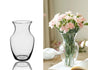 bulk 12 Glass Flare Top Vase 20cm