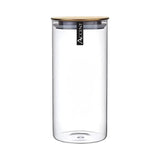 bulk 12 Glass Jar w Gold Metal Lid 10x25cm