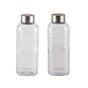 bulk 24 Glass Bottle w Metal Screw Lid 750ml Assort 8x21cm