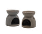 bulk 24 Embossed Stone Look Oil Burner 2 Assorted 10cm