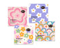 bulk 960 Groovy Style Napkins 2ply Assort 33cm