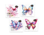 bulk 960 Butterfly Emporium Napkins 2ply 4 Assort 33cm
