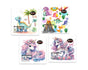 bulk 48 Party Timr Napkins 2ply 4 Assort 33cm