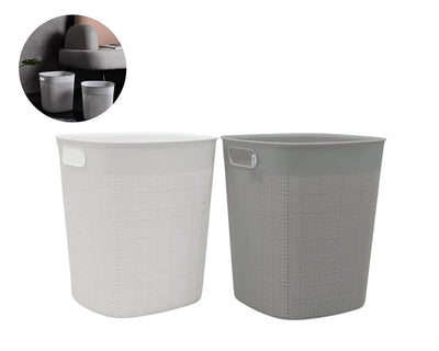 bulk 24 Rubbish Bin Assorted 27cm