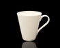 bulk 36 Cone Shape Fine Bone China Mug White 300ml