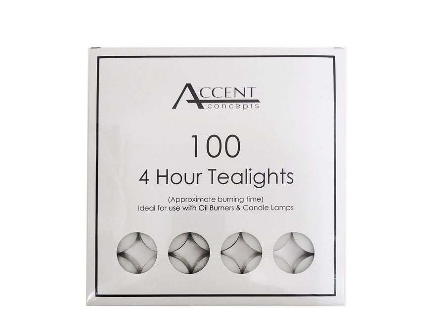 bulk 1000 Accent 4 Hour Tealight Candle