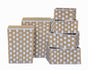 Set 6 Woven Paper Rope Laundry N Storage Basket 55cm
