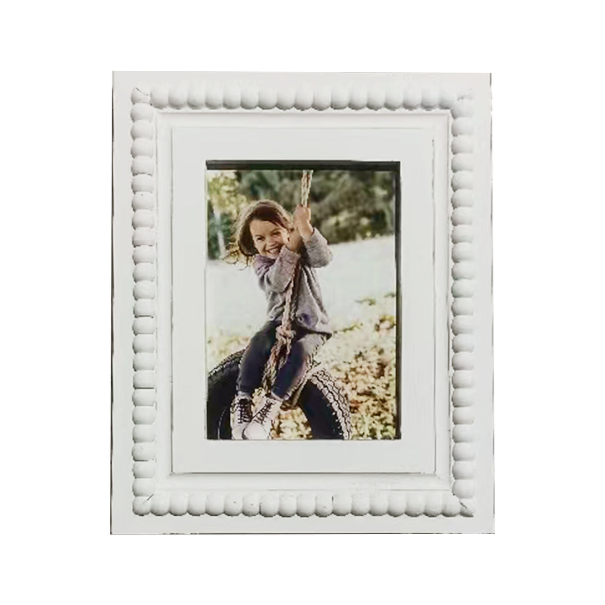Single White Photo Frame 32cm
