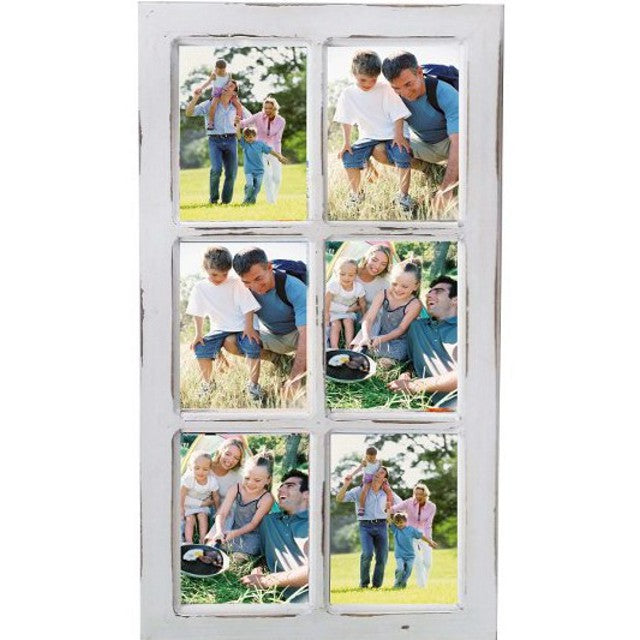 Rustic 6 Collage Photo Frame 74cm