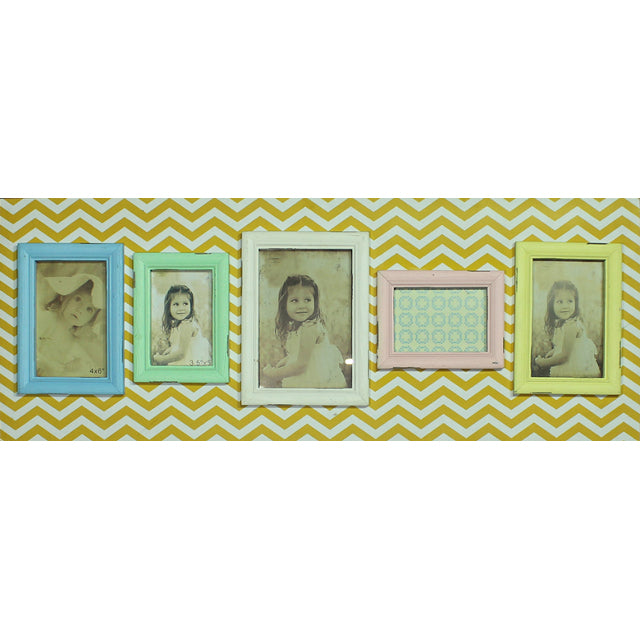 Antique 5 Opening Photo Frame 80cm