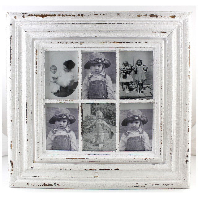 Rustic 6 Opening Photo Frame 64cm