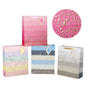 bulk 24 Xlarge Confetti Luxe Gift Bag 4 Asst 31x42cm