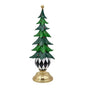 Bulk 4 Xmas Tree W B/w Base Resin 43cmh