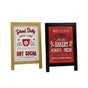 Bulk 12 Xmas Mdf Cafe Street Sign Deco 20x30cmh 2 Asst