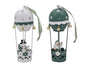 Bulk 12 Xmas Metal Air Balloon Hanger 6x5x16cm 2 Asst