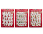 Bulk 36 Xmas tatto0 Stickers Foiled 11x16cm