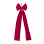 Long Tail Red Velvet Bow 30x120cm