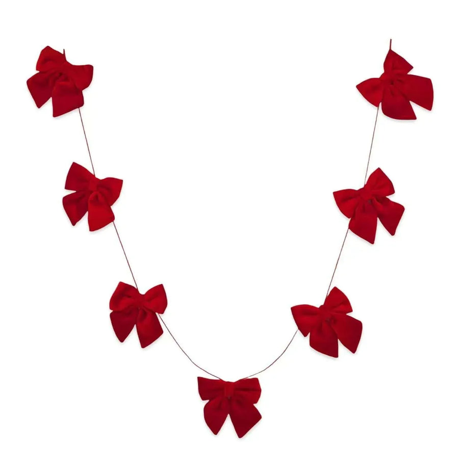 Xmas s/7 Bow Garland 2.7m