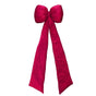 Bulk 3 Xmas Red Long Puffy Bow 51x162cm