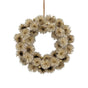 Bulk 4 Champagne Starburst Xmas Wreath 36x36x7cm
