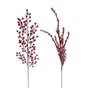 Bulk 24 Xmas Red Berry Pick 70cm 2 Asst