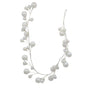 Bulk 4 Xmas White Bauble Garland 150cm