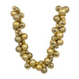 Bulk 4 Xmas Gold Bauble Garland 100cm