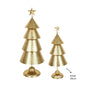 Bulk 4 Metal Xmas Tree Decoration 17x46cm