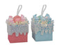 Bulk 12 Xmas Candycane Gift Box 11.5x14.5cm 2 Asst