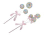 Bulk 24 Xmas Candycane Donut Pick 13x49cm 17x47cm 2 Asst