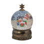 Bulk 3 Xmas Led Snowman Family Snow Globe 12x12x15.5cm