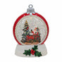 Bulk 3 Xmas Led Santa's Steam Train Bauble 17.5x10.5x21cm