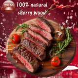 ASMOKE 100% Natural Cherry Wood BBQ Smoker Pellets (9kg / 20lbs) - 45-Degree Angle