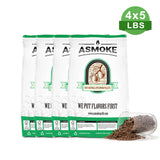 Asmoke 2.5kg X 8 (19 KG) OF 100% PURE APPLEWOOD PELLETS - Front View