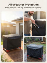 AS350 GRILL COVER - Top-Down View