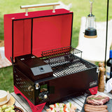 Asmoke AS350 Portable Wood Pellet Grill - Apple Red - Extra Image