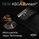 Asmoke AS350 Portable Wood Pellet Grill - Cyder Black - 45-Degree Angle
