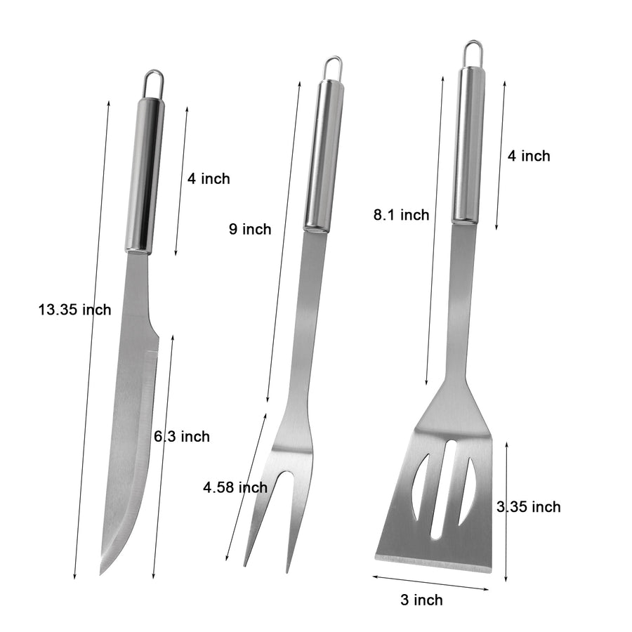 ASMOKE BBQ Tool Set of 6