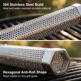 ASMOKE PELLET SMOKE TUBE 30*5CM - 45-Degree Angle