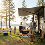 ASMOKE Essential Portable Wireless Pellet Smoker - Battery Powered 8-in-1 Mini BBQ Grill with Smart Temp Control & Meat Probe for Camping & RV - Extra Image