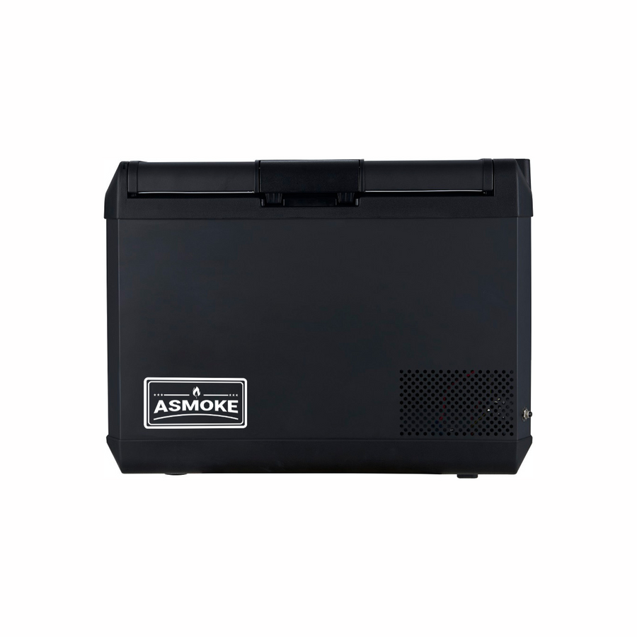 ASMOKE Premium Mini Fridge | 47L Compact Refrigerator with Roll-Bond Evaporator & Internal Light for Camping, RV & BBQ