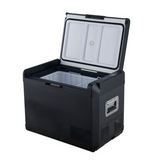 ASMOKE Premium Mini Fridge | 47L Compact Refrigerator with Roll-Bond Evaporator & Internal Light for Camping, RV & BBQ
