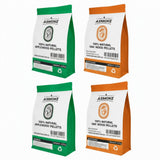 ASMOKE 4-Piece Premium Wood Pellet Variety Pack - Oak & Apple (2x Oak, 2x Apple)