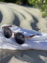 Fashion Sunglasses - Cannes - Mocha - Top-Down View